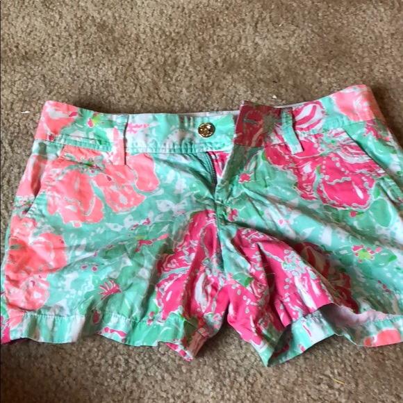 Lilly Pulitzer Pants - Lilly Pulitzer Callahan Shorts Size 6